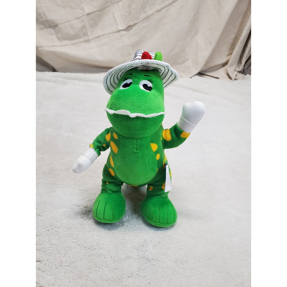 2003 The Wiggles Green Dorothy Dinosaur Stuffie Stuffed Animal Plush Toy‎ Unisex